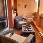 balkon przy salonie