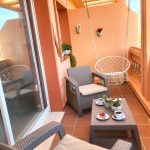 balkon przy salonie